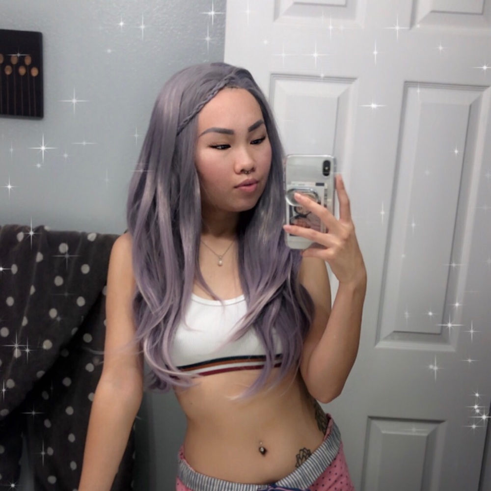 Pastel Purple Wig
